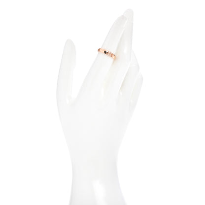 Hermes 18K Rose Gold Diamond Ever Herakles Four-Station Wedding Band Ring 50 5.25 2 of 5