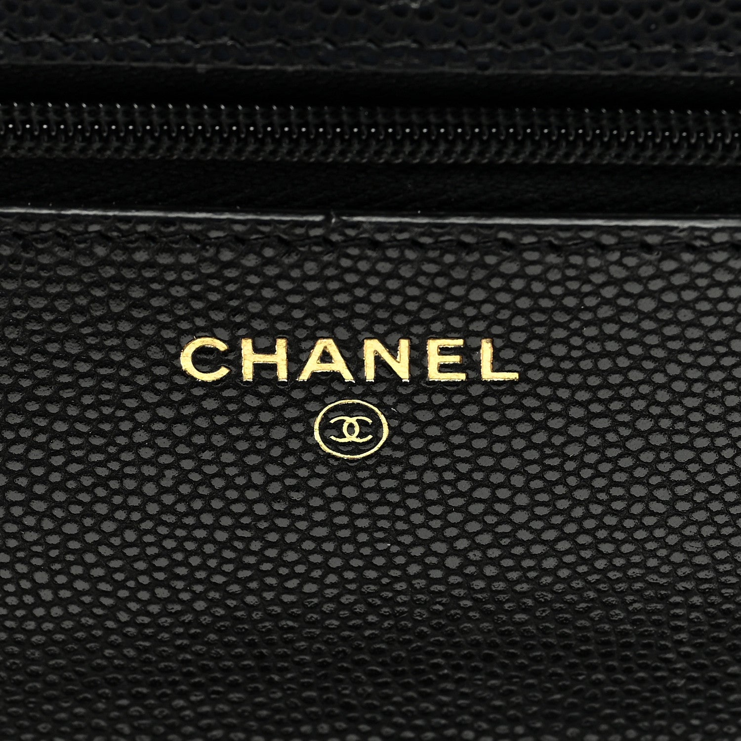 Chanel Caviar Quilted Wallet on Chain WOC Black 6 of 9