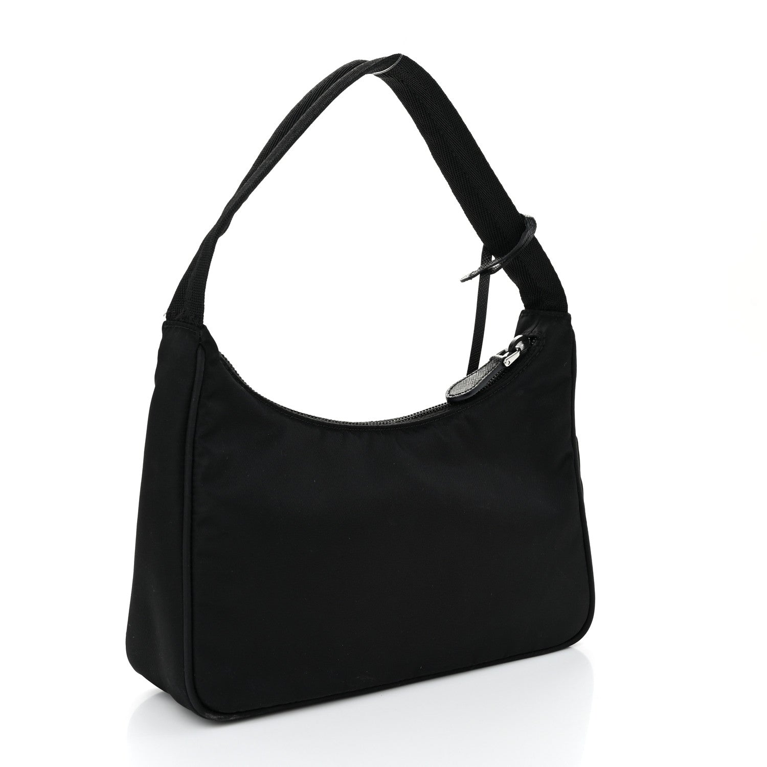 Prada Tessuto Nylon Mini Re-Edition 2000 Bag Black 3 of 15