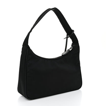 Prada Tessuto Nylon Mini Re-Edition 2000 Bag Black 3 of 15