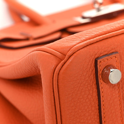 Hermes Togo Birkin 30 Orange 9 of 14