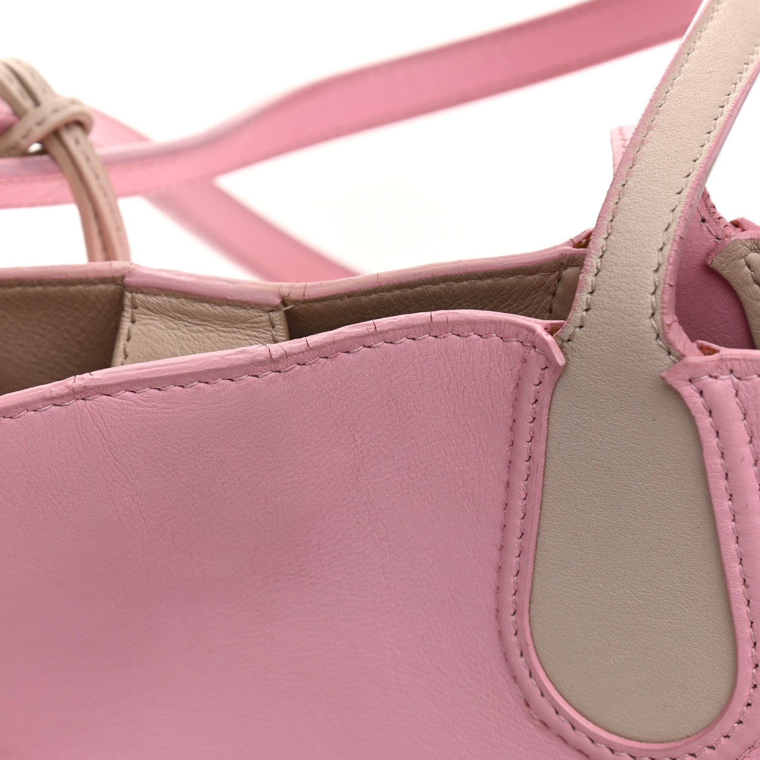 Christian Dior Calfskin Small Addict Shopping Tote Pink 14 of 16