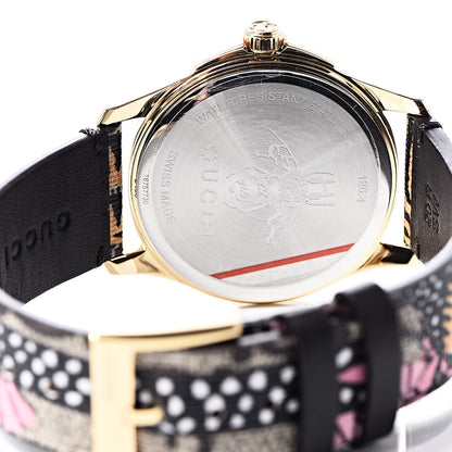 Gucci Stainless Steel Canvas 38mm Le Marche Des Merveilles Bengal Tiger Quartz Watch 4 of 7