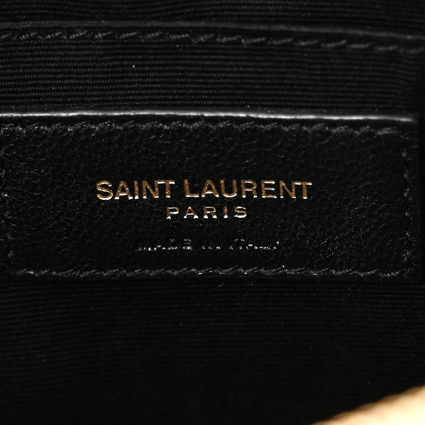 Calfskin Matelasse Monogram Lou Camera Bag Black