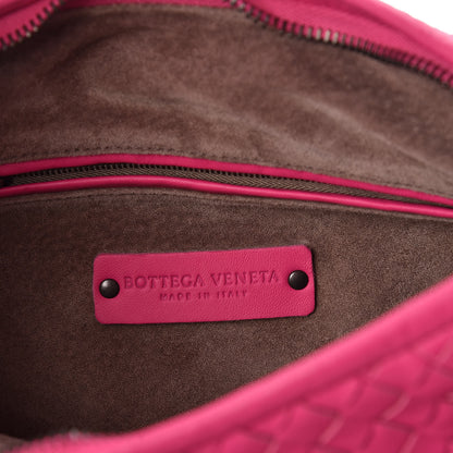 Bottega Veneta Nappa Intrecciato Medium Belly Veneta Hobo Rosa Shock 8 of 9