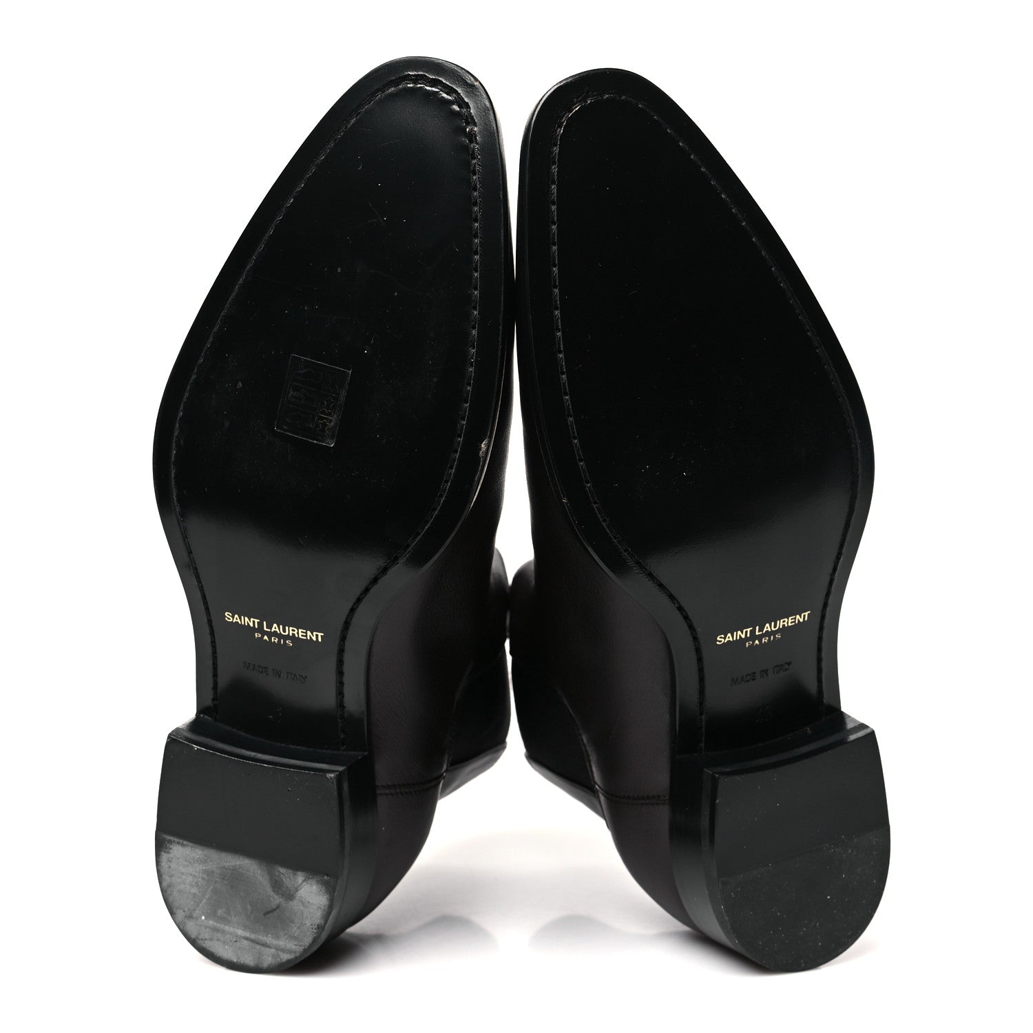 Saint Laurent Calfskin Mens Marrakesh Ankle Boots 43 Ebano 6 of 9