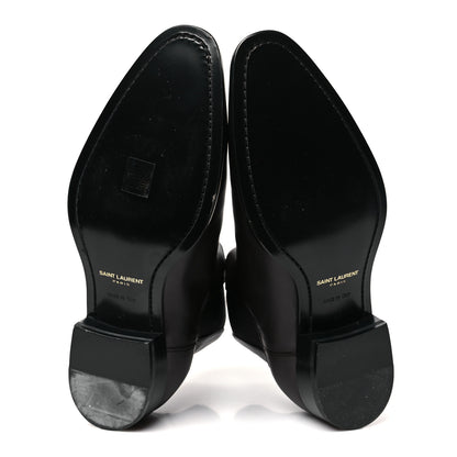 Saint Laurent Calfskin Mens Marrakesh Ankle Boots 43 Ebano 6 of 9