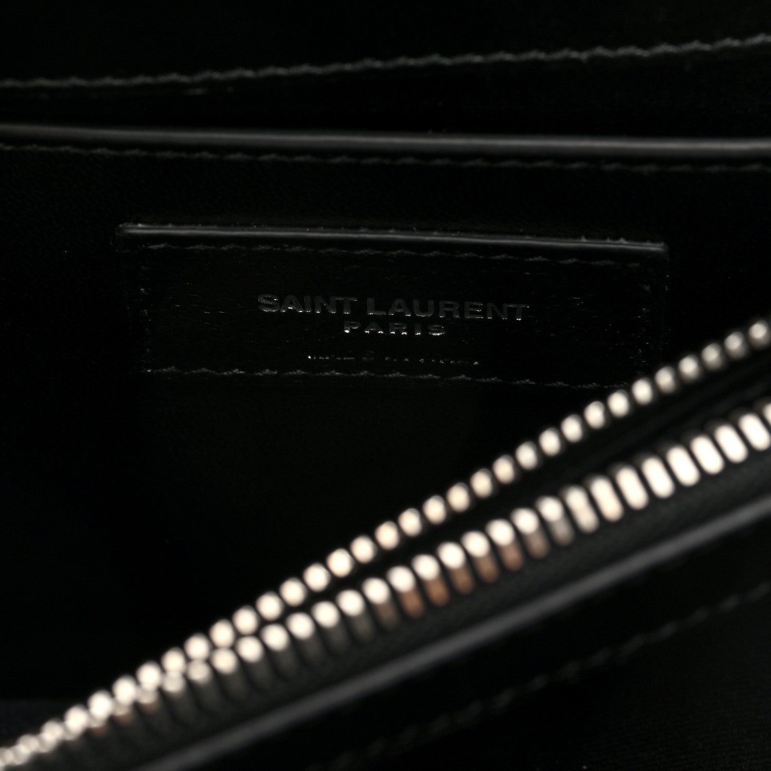 Saint Laurent Calfskin Y Quilted Monogram Small Loulou Chain Satchel Black 11 of 17