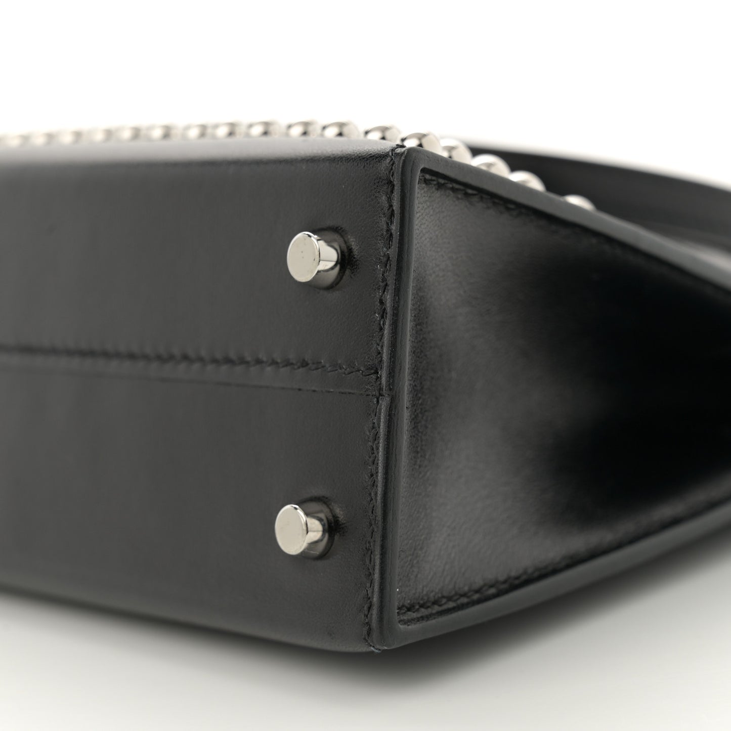 Box Studded Clouté Mini Kelly Sellier 20 Black