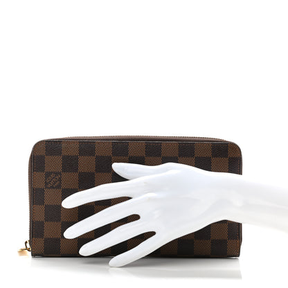 Louis Vuitton Damier Ebene Zippy Organizer Wallet 2 of 14