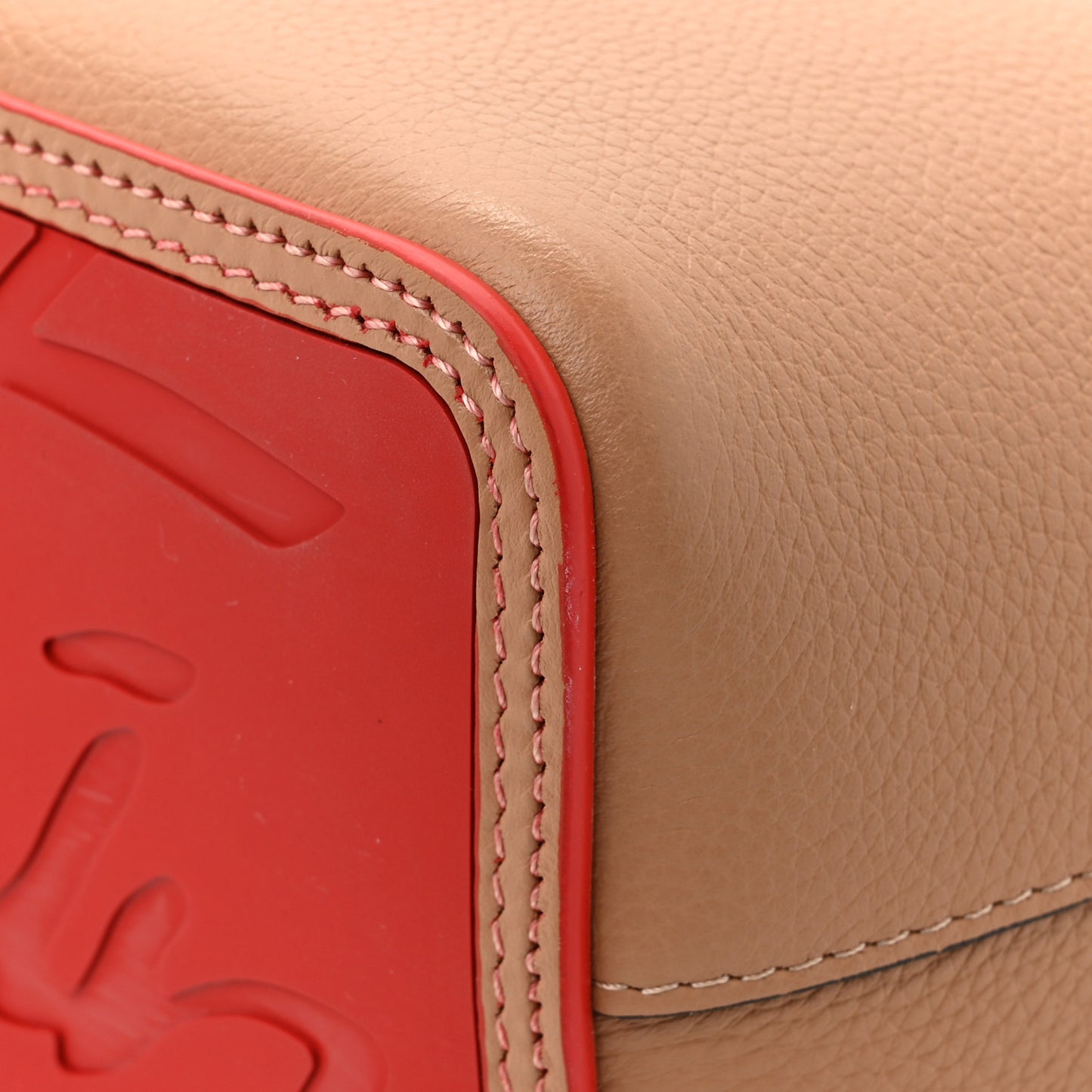 Calfskin Empire Spikes Small East West Cabata Tote Nude