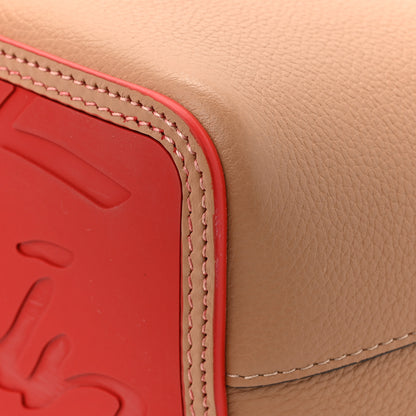 Christian Louboutin Calfskin Empire Spikes Small East West Cabata Tote Nude 13 of 15