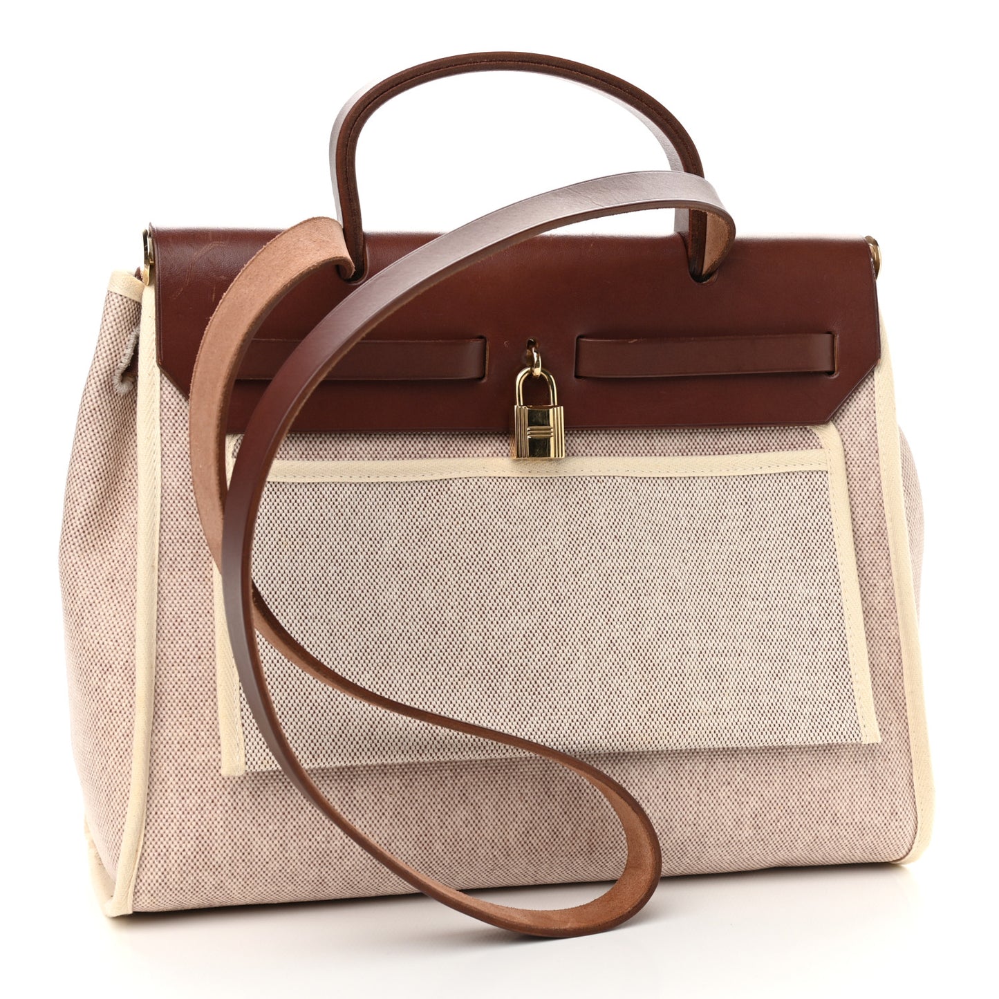 Vache Hunter Toile Herbag 30 PM Natural Havane