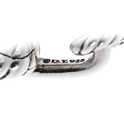 David Yurman Sterling Silver 18K Yellow Gold 5.5mm DY Madison Link Chain Bracelet 3 of 5