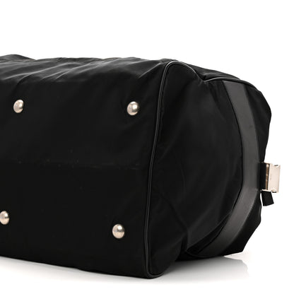Prada Tessuto Nylon Saffiano Viaggio Duffle Black 9 of 9