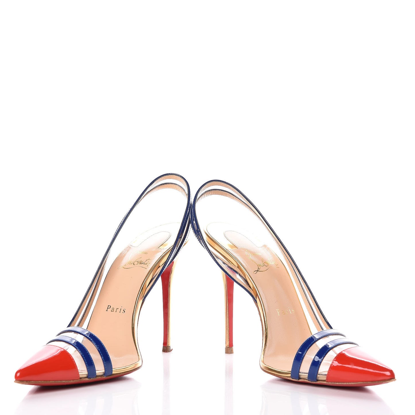 Patent PVC Paralili 100 Pumps 38.5 Corazon