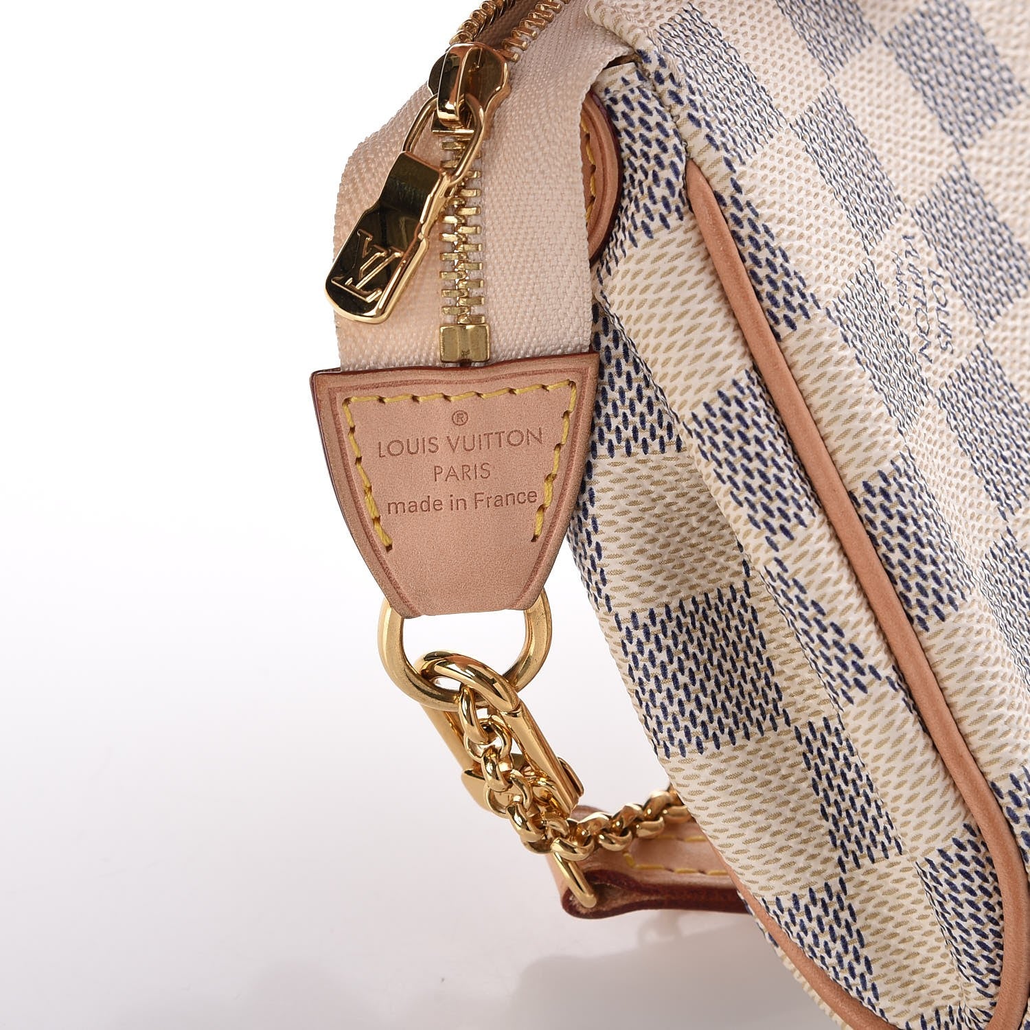 Louis Vuitton Damier Azur Eva Clutch 6 of 7