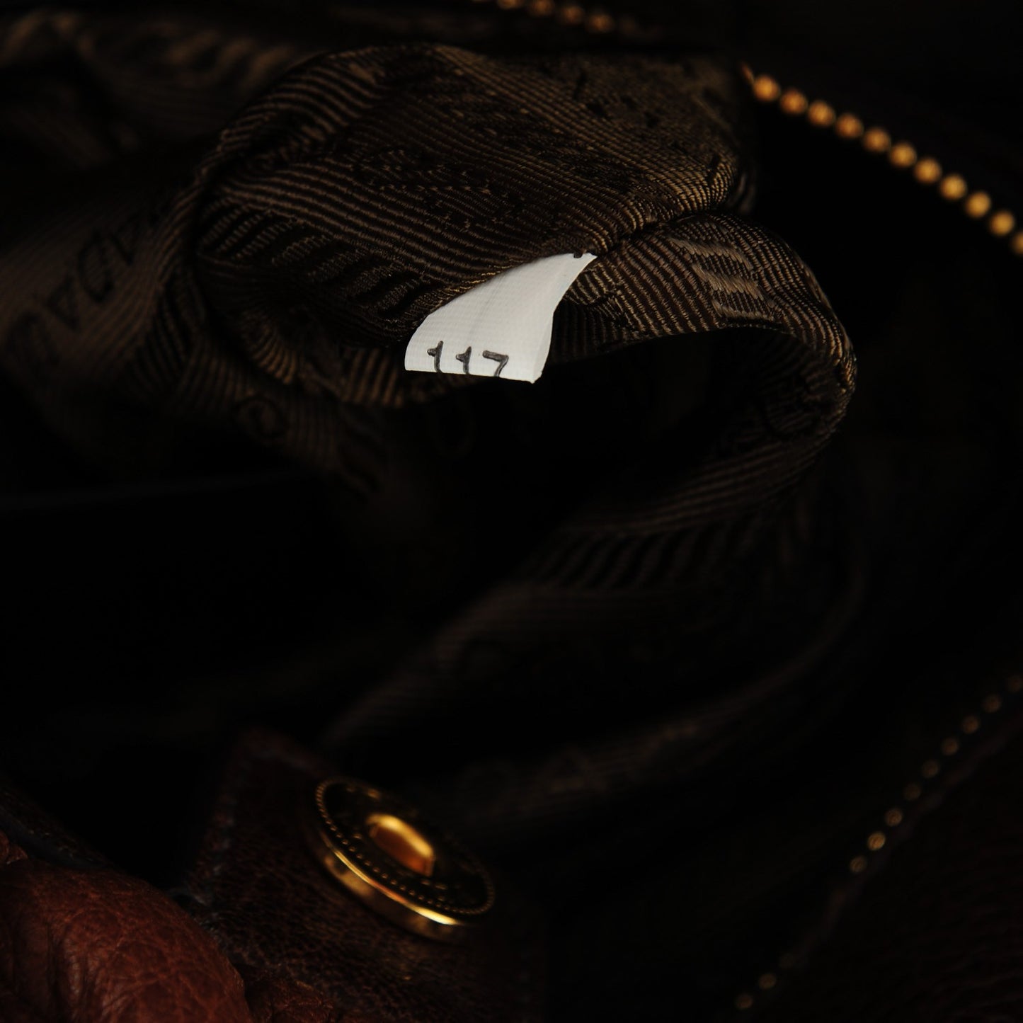Cervo Antik Shoulder Bag Nocciolo Sfumato