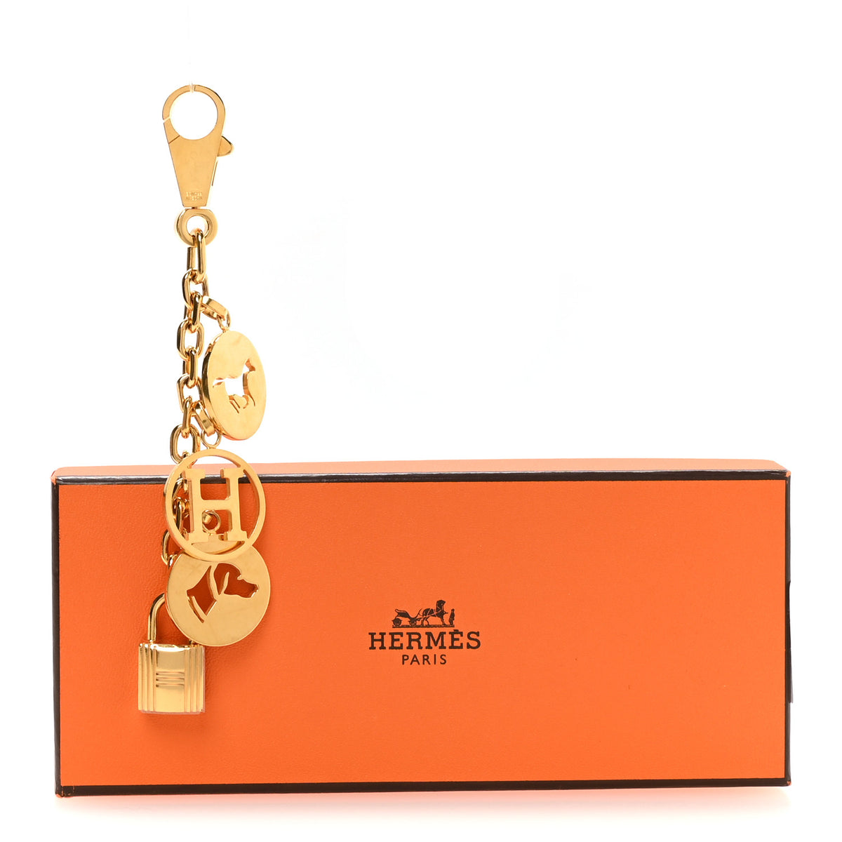 Hermes Breloque Bag Charm Gold 4 of 4