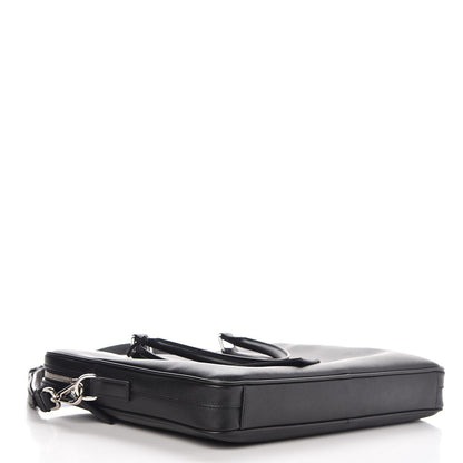 Prada Saffiano Travel Briefcase Black 4 of 9