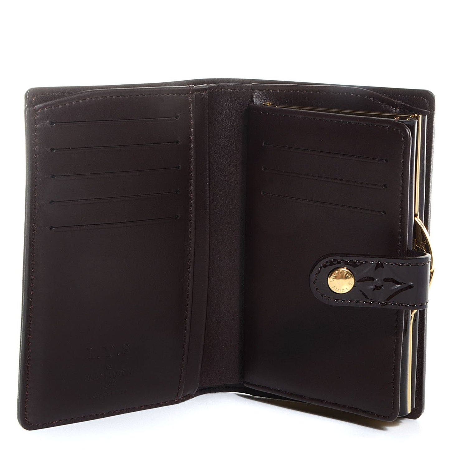 Vernis French Purse Wallet Amarante