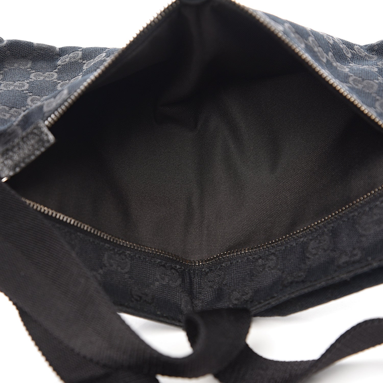 Gucci GG Monogram Double Pocket Belt Bag Black 4 of 9