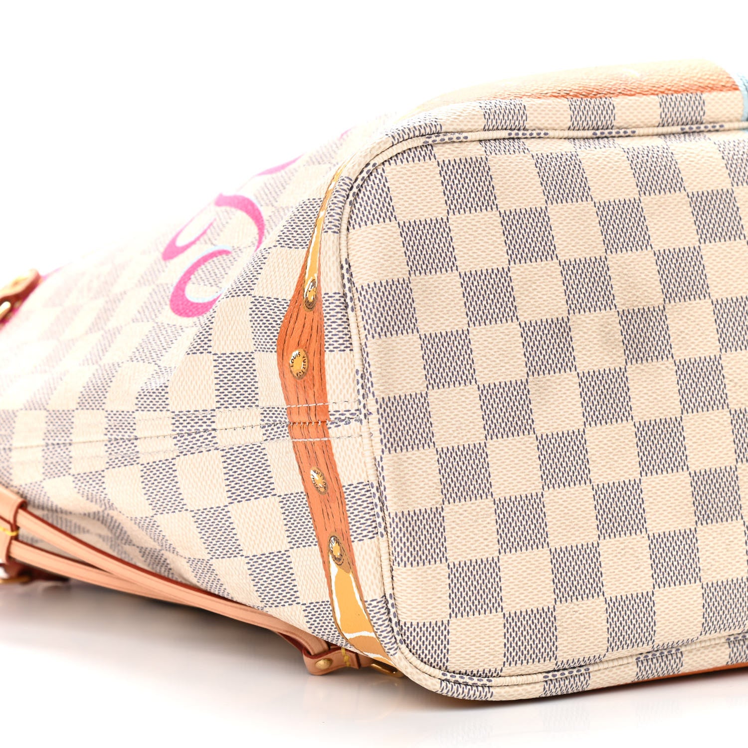 Louis Vuitton Damier Azur Summer Trunks Hawaii Neo Neverfull MM 10 of 11
