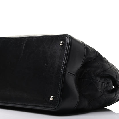 Chanel Calfskin Stitched Medium VIP Shopping Tote Black 10 of 10