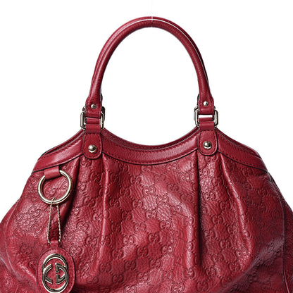 Gucci Guccissima Medium Sukey Tote Raspberry Candy 7 of 9
