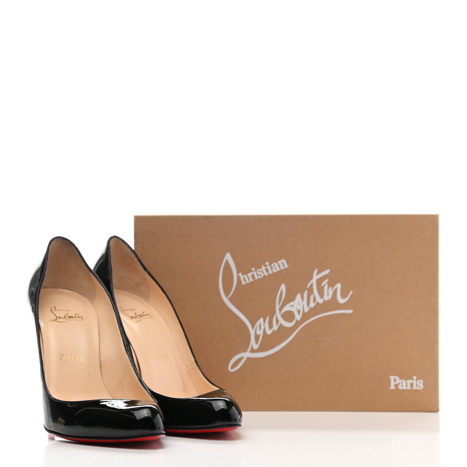 Christian Louboutin Patent Maudissima 100 Pumps 39.5 Black 11 of 11