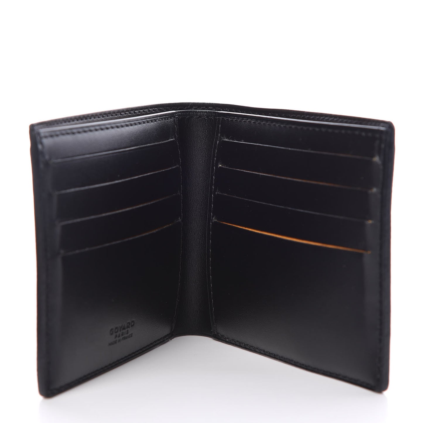 Goyardine Bi-Fold Victoire PM Wallet Black