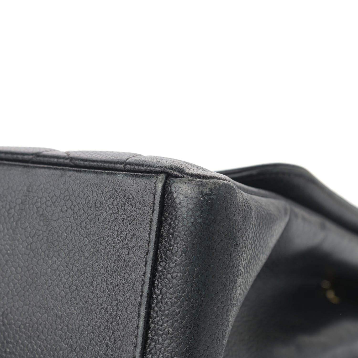 Chanel Caviar Quilted Medium Single Flap Black 8 of 17