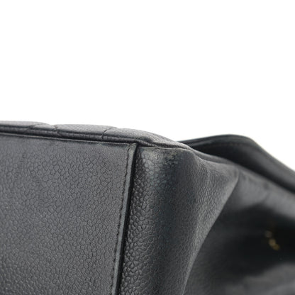 Chanel Caviar Quilted Medium Single Flap Black 8 of 17