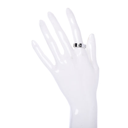 Cartier 18K White Gold 5.5mm LOVE Ring 58 8.25 2 of 5