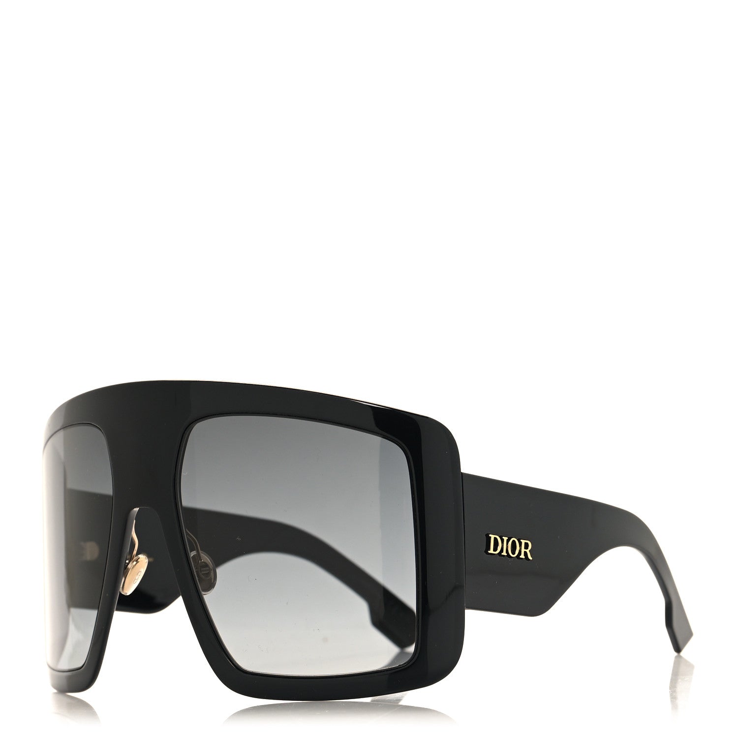 Christian Dior SoLight1 Shield Sunglasses Black 1 of 8