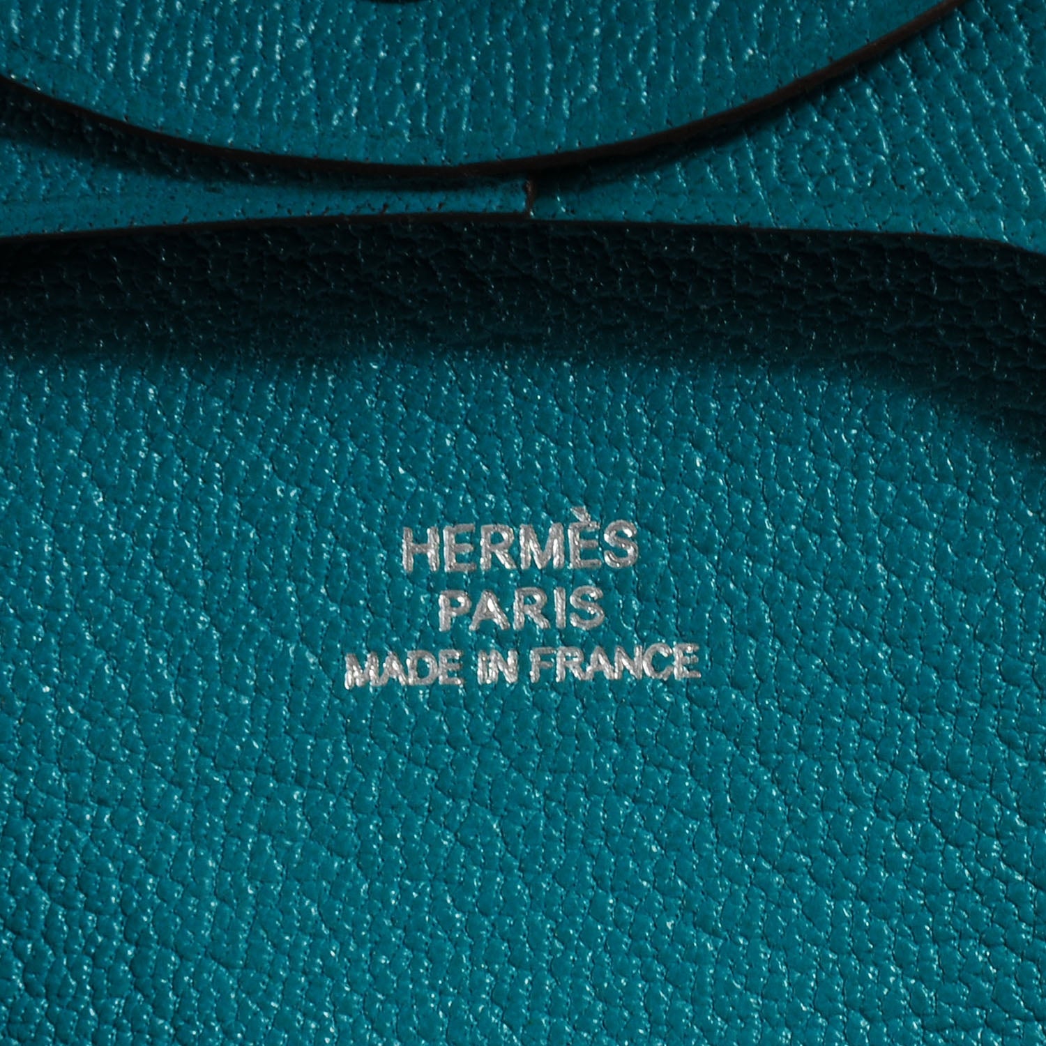 Hermes Chevre Mysore Bastia Bleu Paon 22 of 23