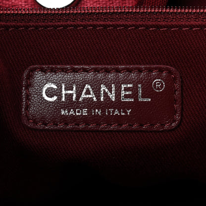 Chanel Canvas Medium Deauville Tote Red 8 of 10