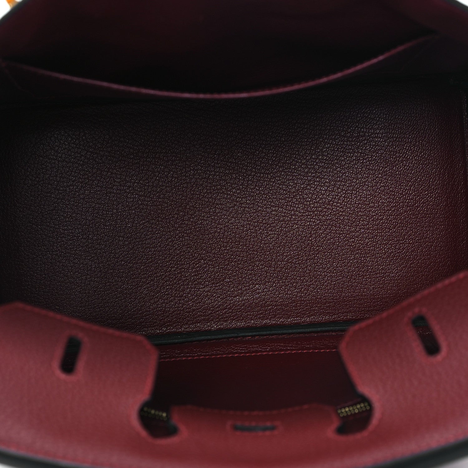 Hermes Togo Birkin 25 Rouge H 5 of 11