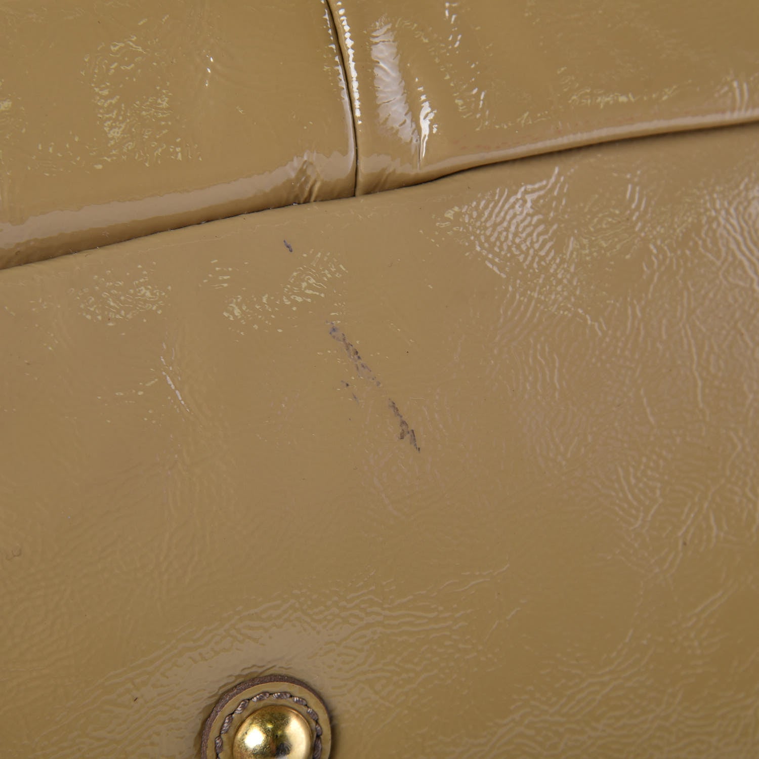 Saint Laurent Patent Medium Easy Y Bag Camel 13 of 15