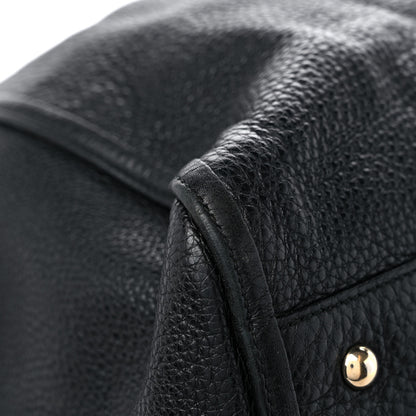 Gucci Pebbled Calfskin Large Soho Shoulder Bag Black 8 of 15