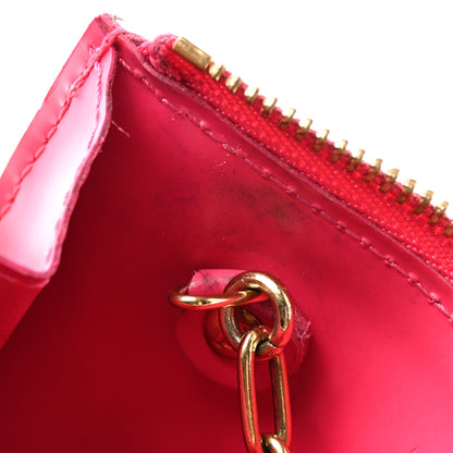 Louis Vuitton Vernis Key Pouch Rose Pop 7 of 10
