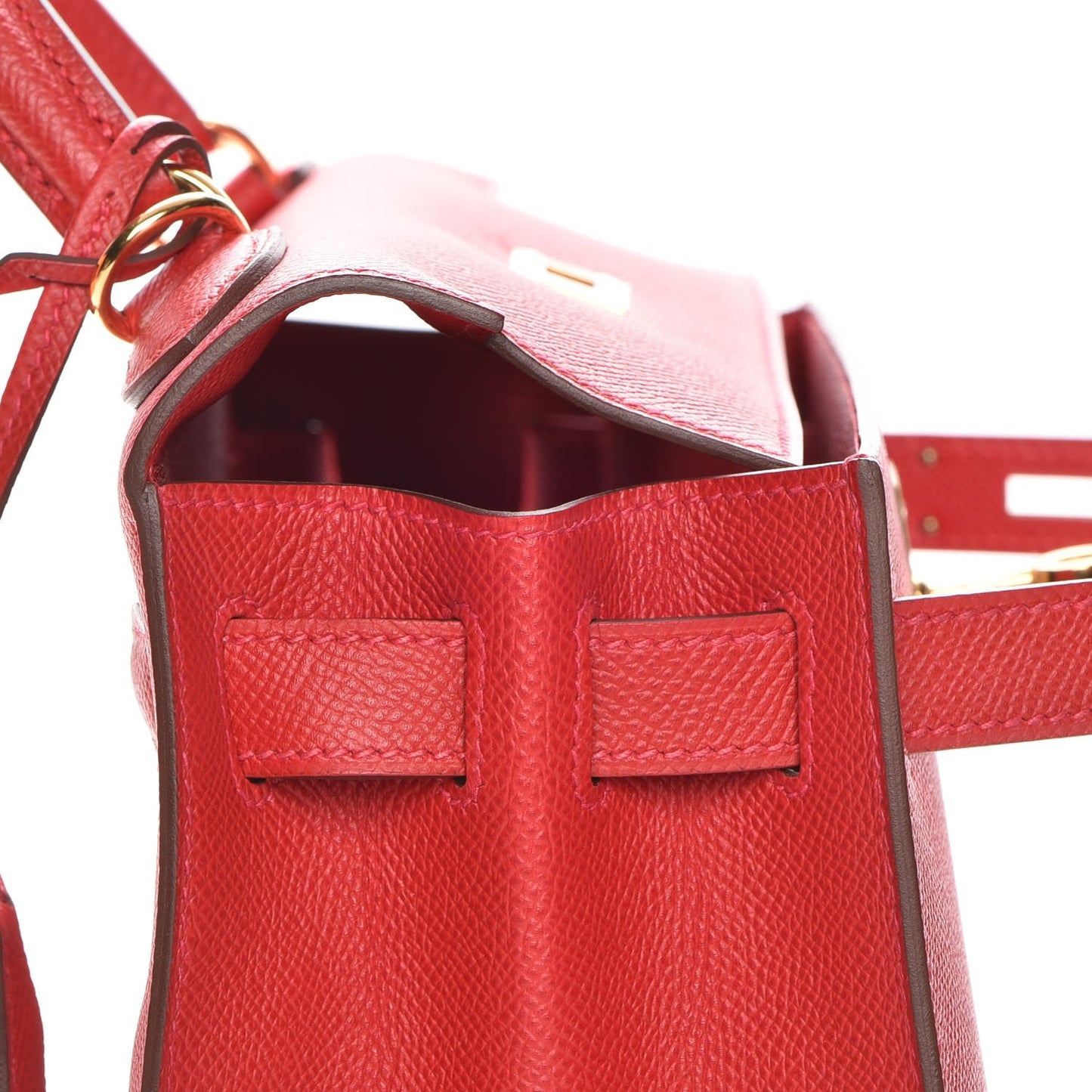 Epsom Kelly Sellier 28 Rouge Casaque