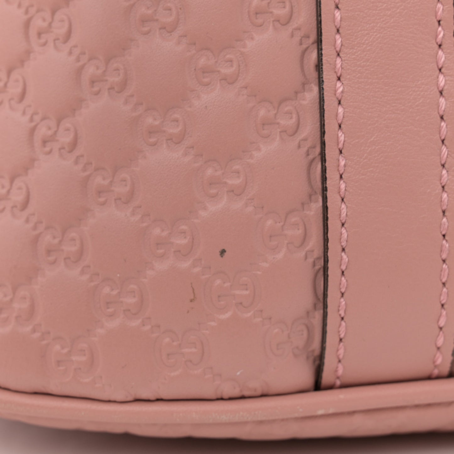 Microguccissima Medium Dome Bag Soft Pink