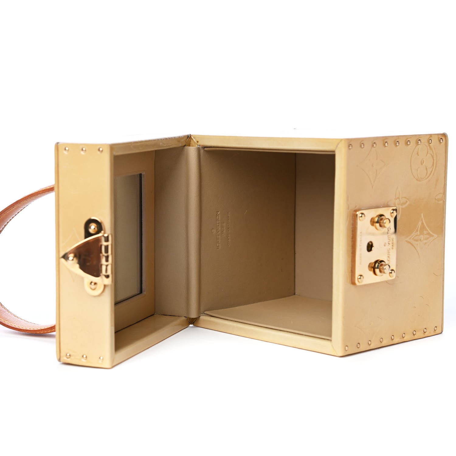 Louis Vuitton Vernis Bleecker Box Beige 4 of 8