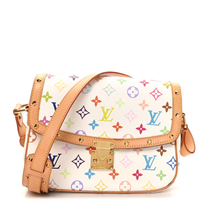 Louis Vuitton Monogram Multicolor Sologne White 1 of 9