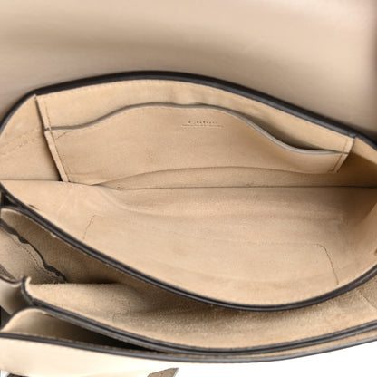 Chloe Suede Calfskin Small Faye Shoulder Bag Motty Grey 5 of 19