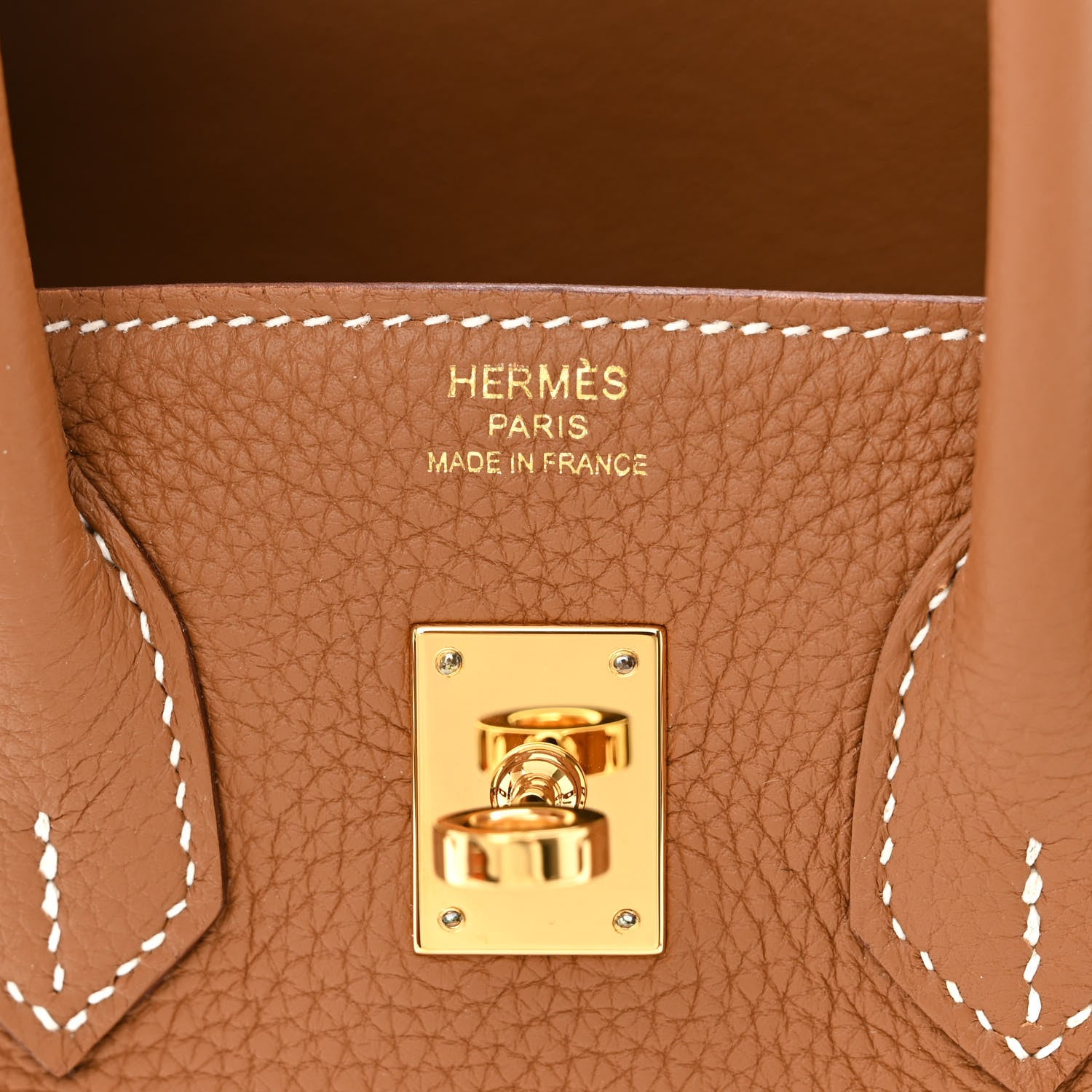 Hermes Togo Birkin 25 Gold 6 of 11