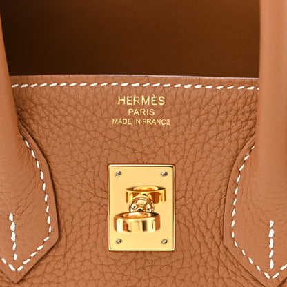 Hermes Togo Birkin 25 Gold 6 of 11