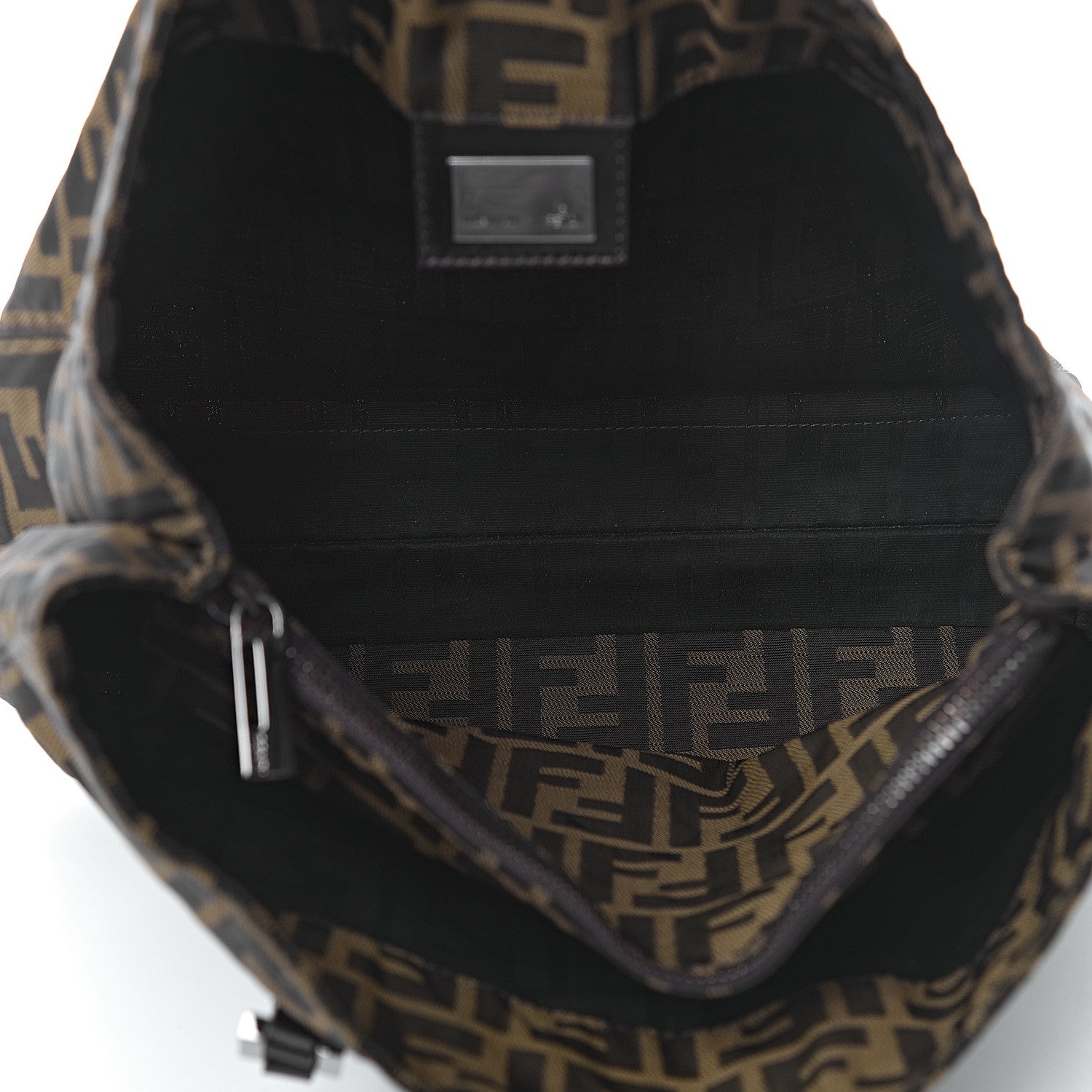 Fendi Zucca Tote Tobacco 5 of 13