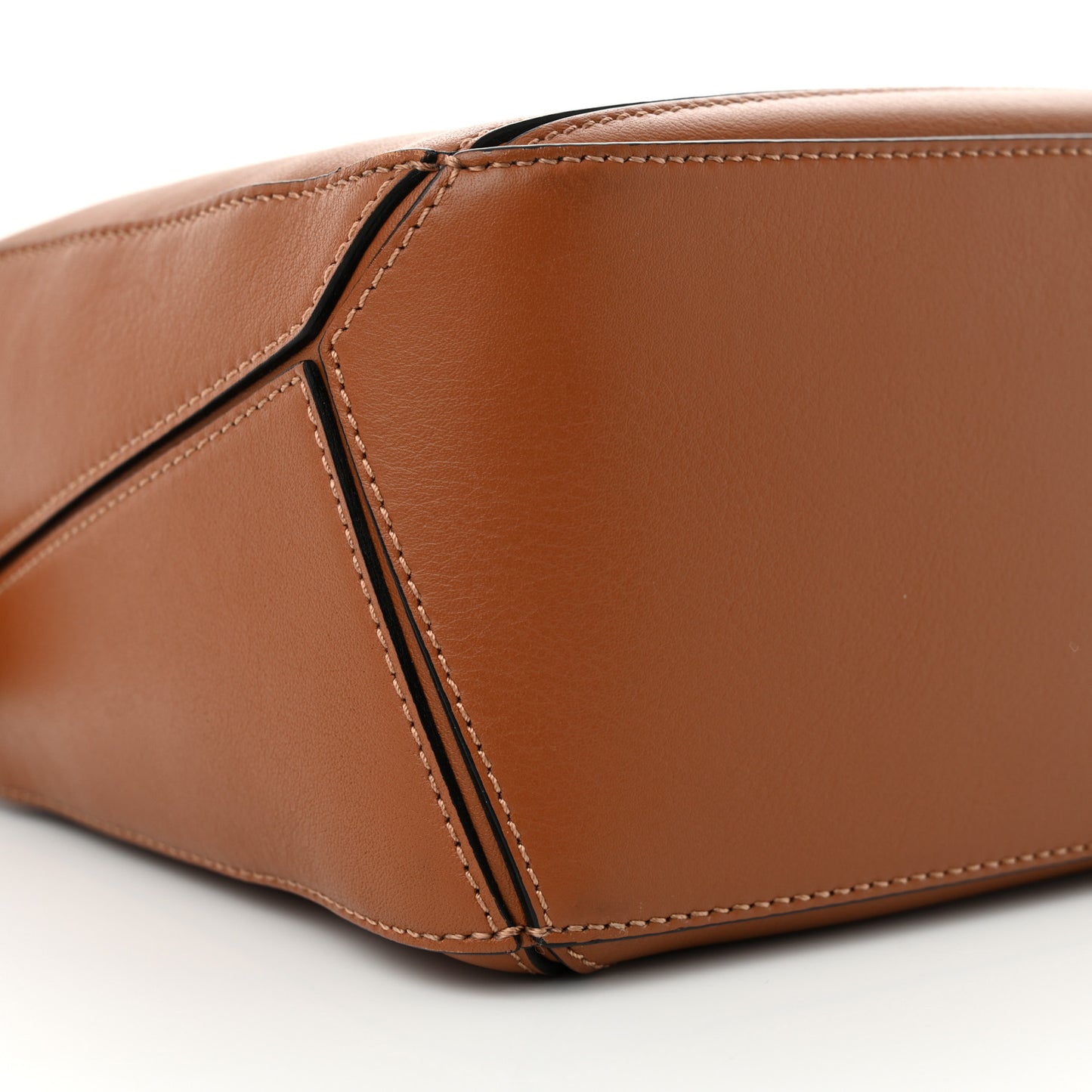 Calfskin Small Puzzle Bag Tan